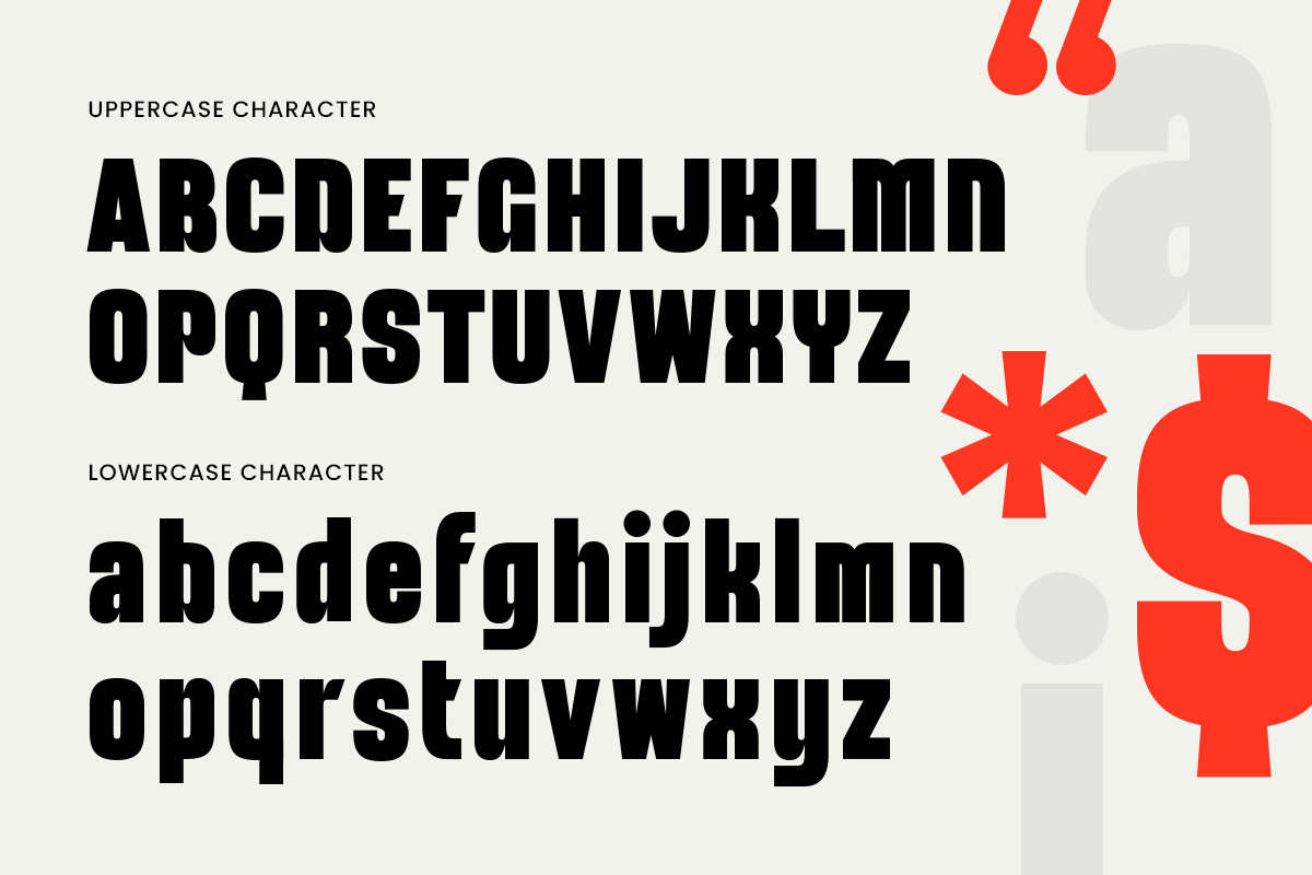 Hugeon - Modern Condensed Font, a Sans Serif Font by TokoPress (Photo 11 of 12)