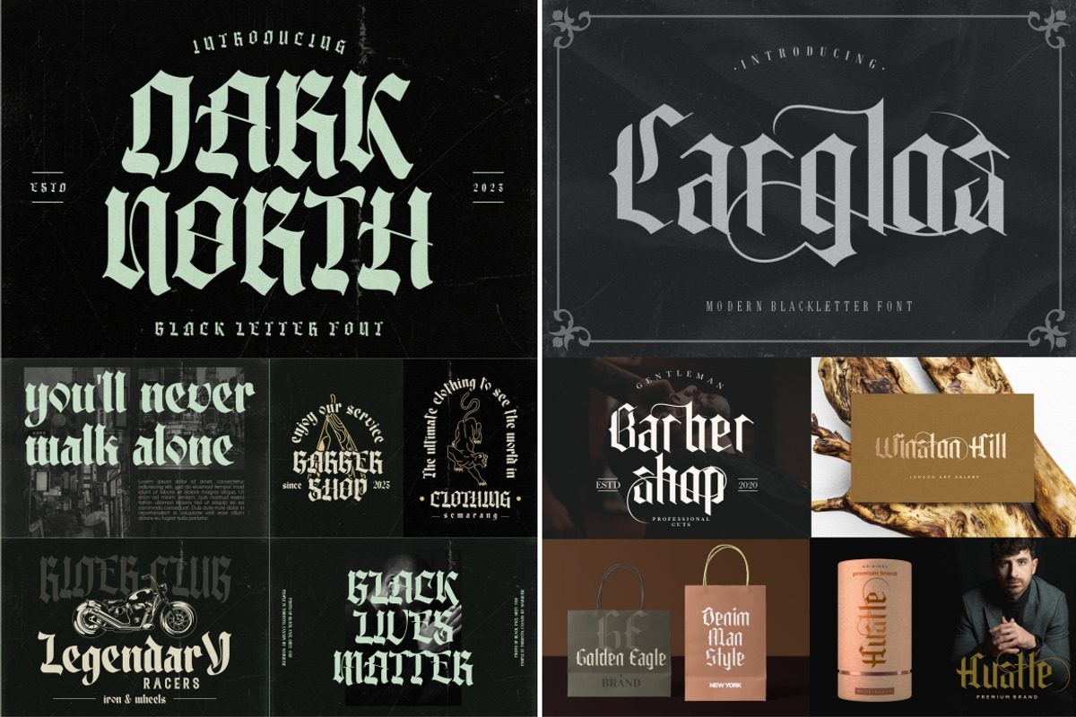 Amazed Vintage Font Bundle - SALE!, a Serif Font by HansCo Studio (Photo 8 of 13)