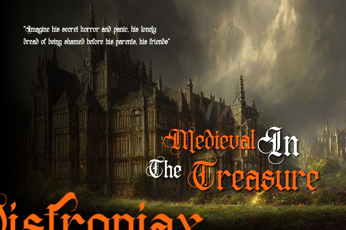 Distropiax - Modern Blackletter Font, a Blackletter Font by Dhabee (Photo 8 of 15)