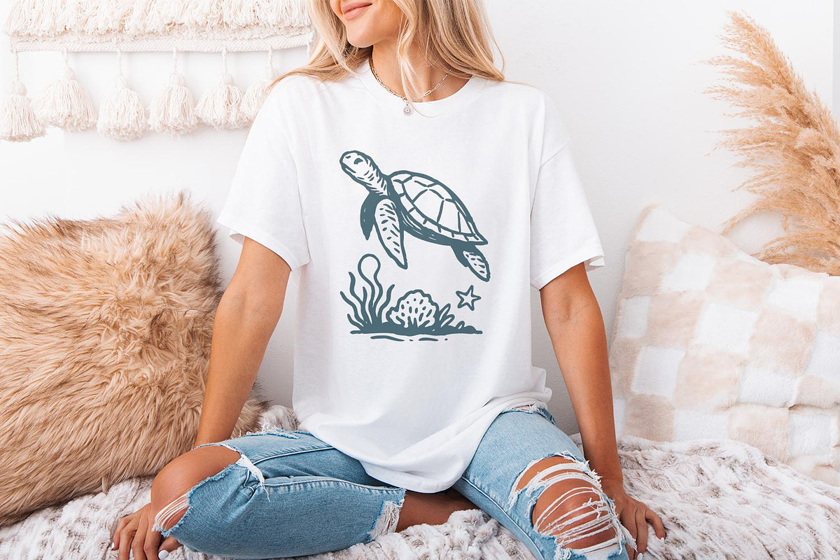 Sea Turtle PNG Clipart, Ocean, an Illustration by SharpMarketplace (Photo 3 of 9)