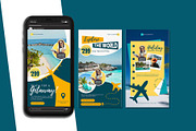 Travel Instagram Post Template, a Social Media Template by Artnivora.Std (Thumbnail 3 of 3)
