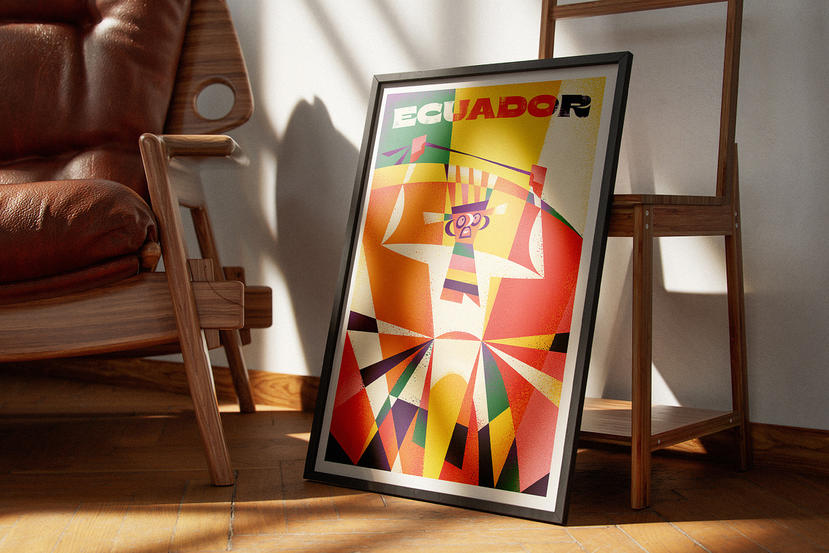 Travel posters. Part 7., an Illustration by Red Monkey (Photo 10 of 14)