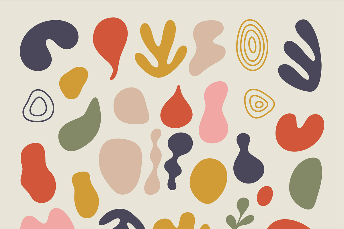 Abstract Graphic Shape Vector Set, a Stationery Template by MightyDesign (Photo 2 of 6)