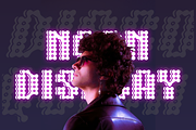 Disco Quiga Font, a Sans Serif Font by QR Design Studio (Thumbnail 2 of 6)