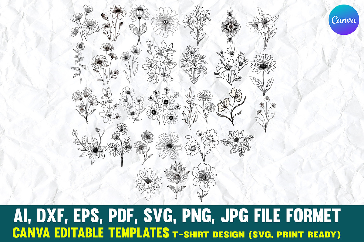 TikTok Viral Embroidery Design SVG, a Pattern Graphic by VectorArtPrintableDesign (Photo 3 of 3)