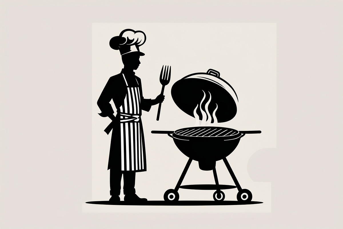 BBQ Grill Master Chef Bundle, an Illustration by Creativeshirt (Photo 5 of 7)