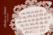 Heather knit - Stitch Font Bundle, a Script Font by Setara Langit CreativeStd (Thumbnail 13 of 14)