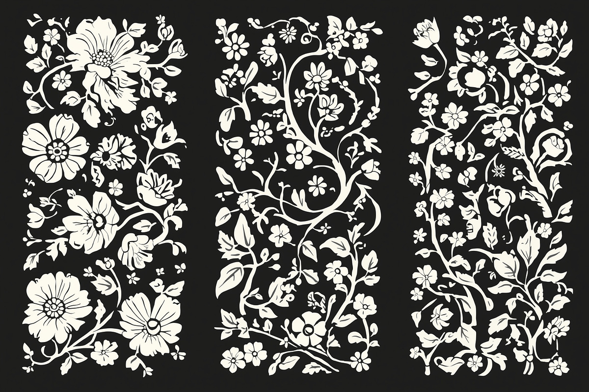 Intricate Floral Laser Cut Panel Des, an Object Graphic by balal (Photo 6 of 11)
