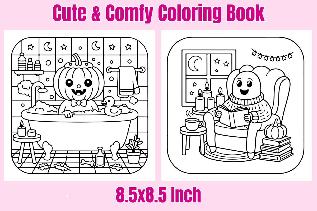 Spooky Hygge Halloween For Kids, a Seasonal Illustration by Coco Bloom (Photo 3 of 3)