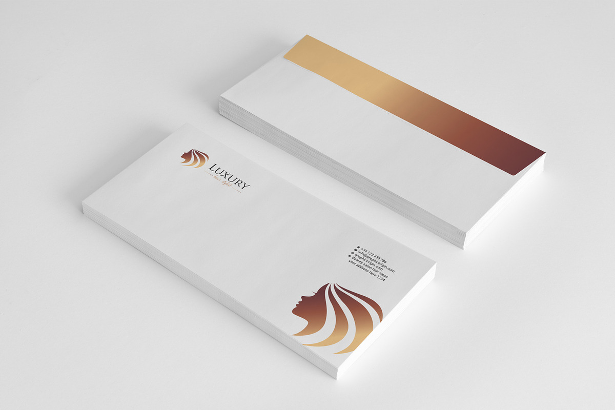 LUXURY Branding Identity, a Stationery Template by Graphic Origin (Photo 9 of 17)
