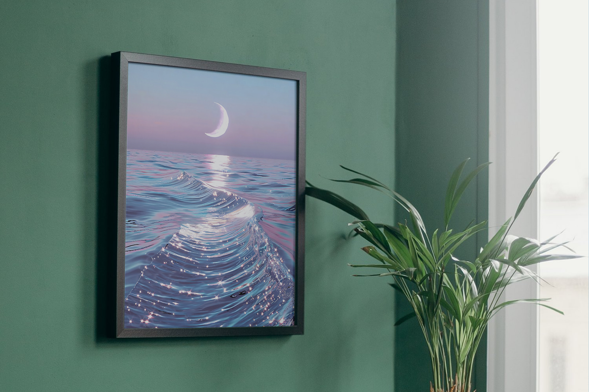 Metallic Holographic Art Prints Set, a Decorative Illustration by Artimind Studio (Photo 6 of 11)