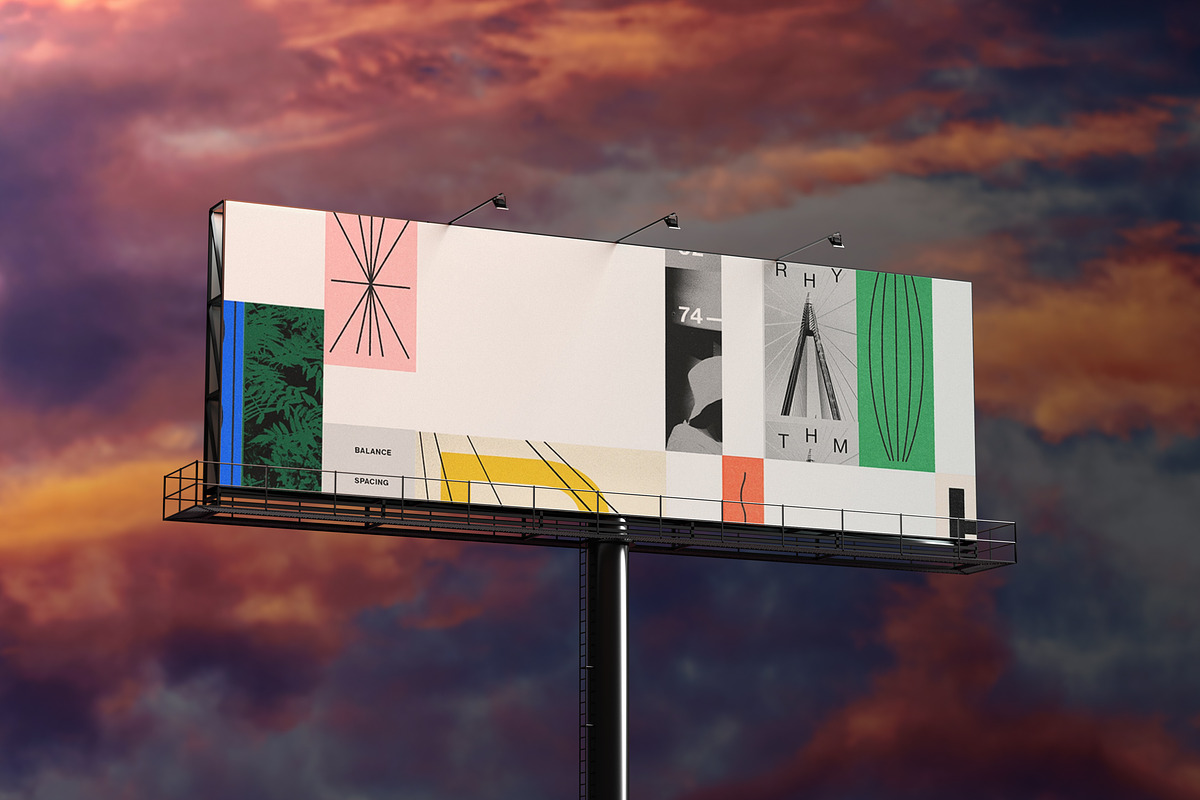Billboard Mockup Wide, an Advertising Mockup by Croma Studio (Photo 5 of 9)