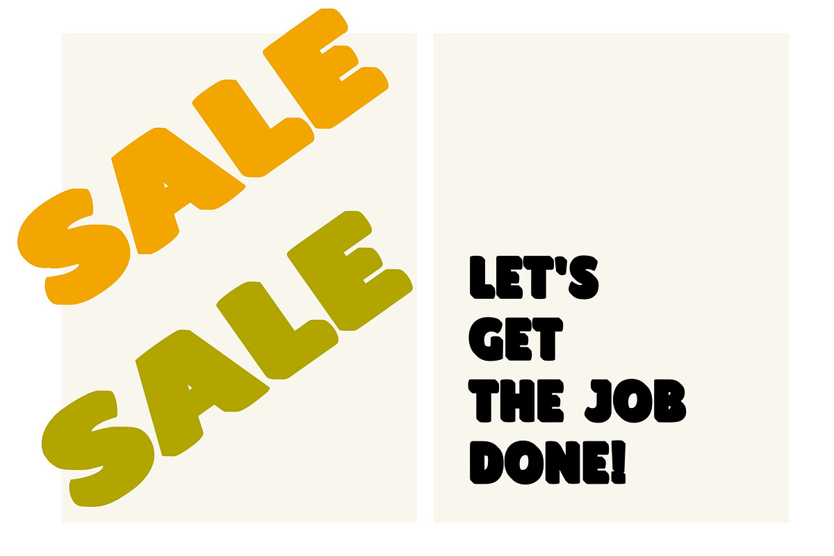 chunk vintage cute display font, a Sans Serif Font by nicollr's store (Photo 2 of 3)