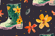 300+ Cute hand drawn pattern V1, a Pattern Graphic by Virgo Studio (Thumbnail 4 of 11)
