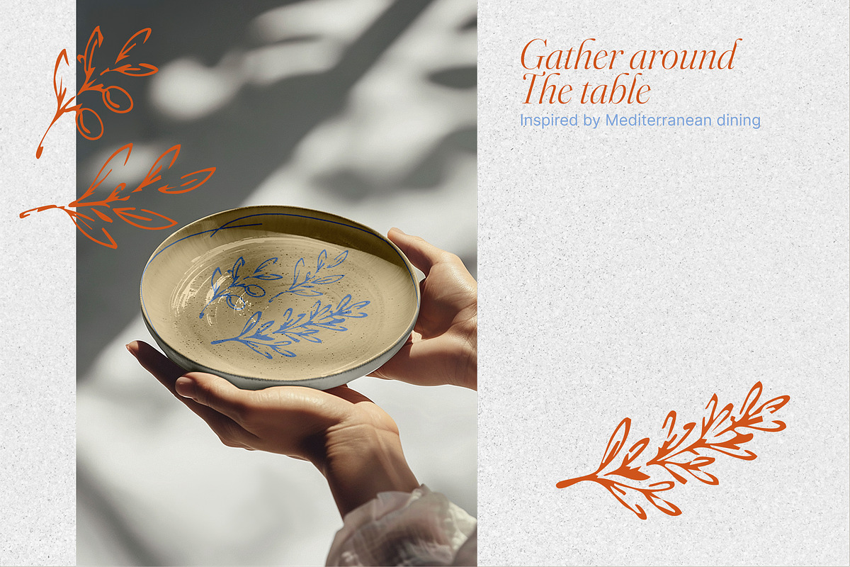 La Dolce Mare, a Decorative Illustration by VectorBird (Photo 5 of 6)