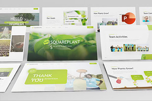 Nature Powerpoint Template - Premium