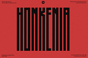 Honkenia - The Ultra Condensed Font, a Sans Serif Font by Graphicfresh (Thumbnail 1 of 10)