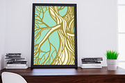 Colorful TREES Collection, a Decorative Illustration by ekaart (Thumbnail 3 of 8)