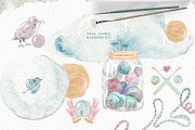 Lovely Crochet Clipart #2, a Work Illustration by Scarlet Island (Thumbnail 3 of 3)