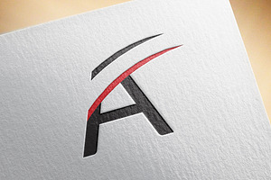 Creative A logo Template