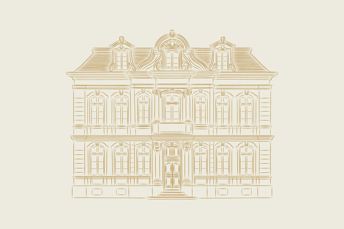 Hand drawn Vintage Houses, a Decorative Illustration by dariikos (Photo 13 of 13)