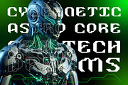 Orek Futuristic Display Font, a Sans Serif Font by kangfont Studio (Thumbnail 8 of 11)