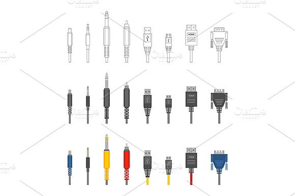 Audio Connectors And Input Set