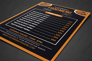 Restaurant Menu, a Flyer Template by AfzaalGraphics (Thumbnail 2 of 4)