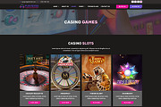 Online Casino Games & Slot Machines, a WordPress Template by HasnainDEV (Thumbnail 3 of 6)