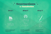 3D Letters Toolkit for Procreate, a Brush Add-On by Aurelie Maron (Thumbnail 5 of 8)