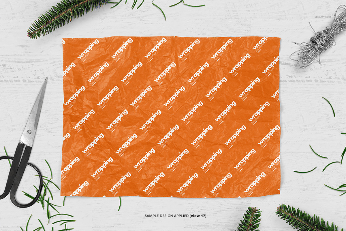 Wrapping Tissue Paper Mockup Set, a Pens & Pencil Mockup by creatsy5 (Photo 23 of 54)