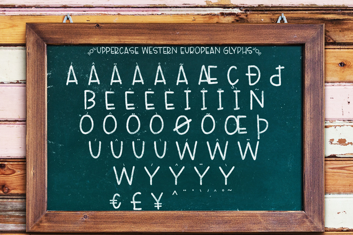 Lucille Hand Lettered Font Duo preview 8