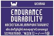 Probability font, a Font by weknow (Thumbnail 3 of 5)
