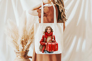 Christmas Travel Watercolour Clipart, an Illustration by Libby Wishes (Thumbnail 5 of 7)