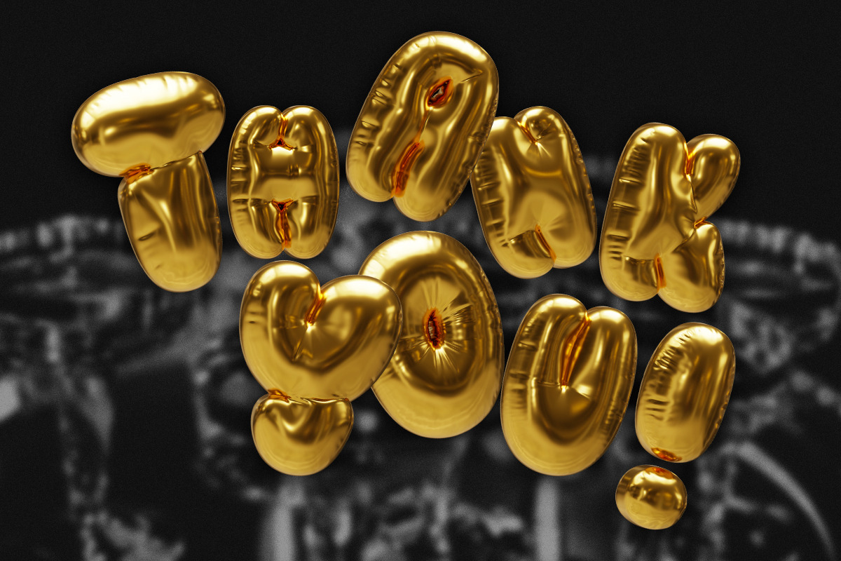 Party - 3D Gold Balloon Letters, a Graphic by saintricchi (Photo 7 of 7)