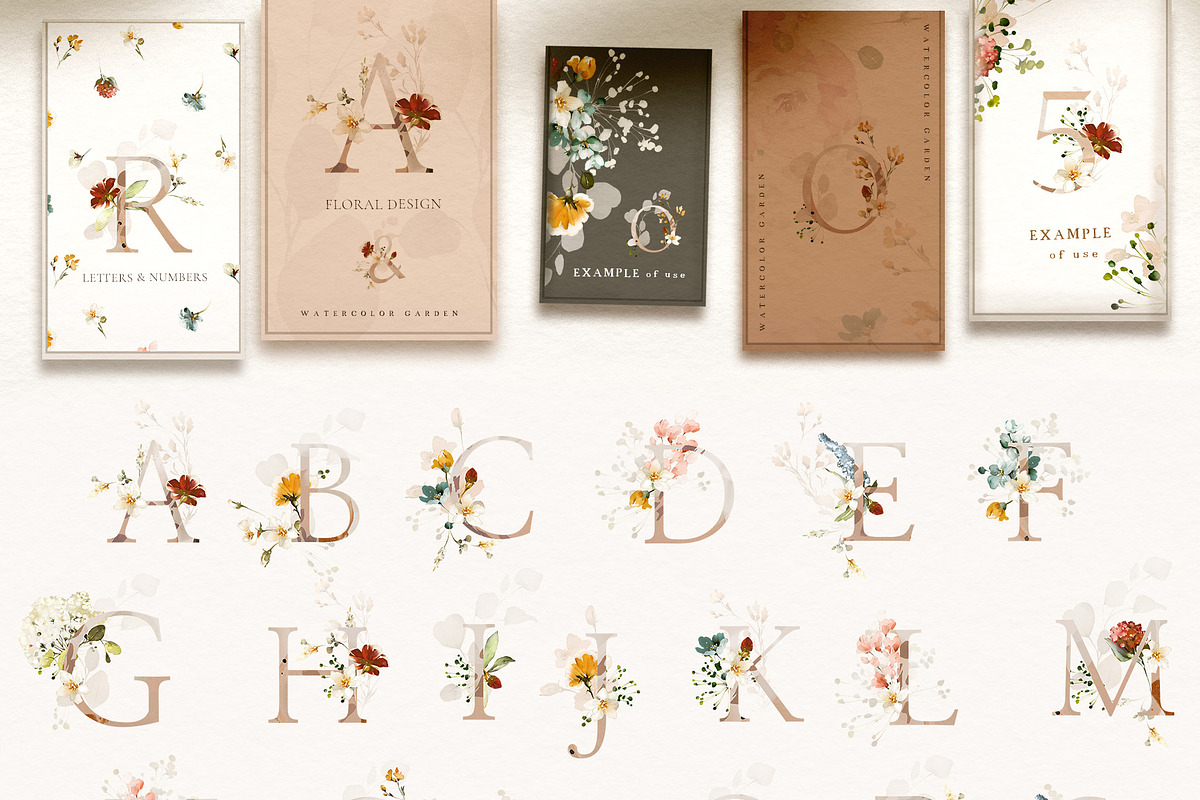 Watercolor Garden Flowers, a Decorative Illustration by Lisima (Photo 8 of 25)
