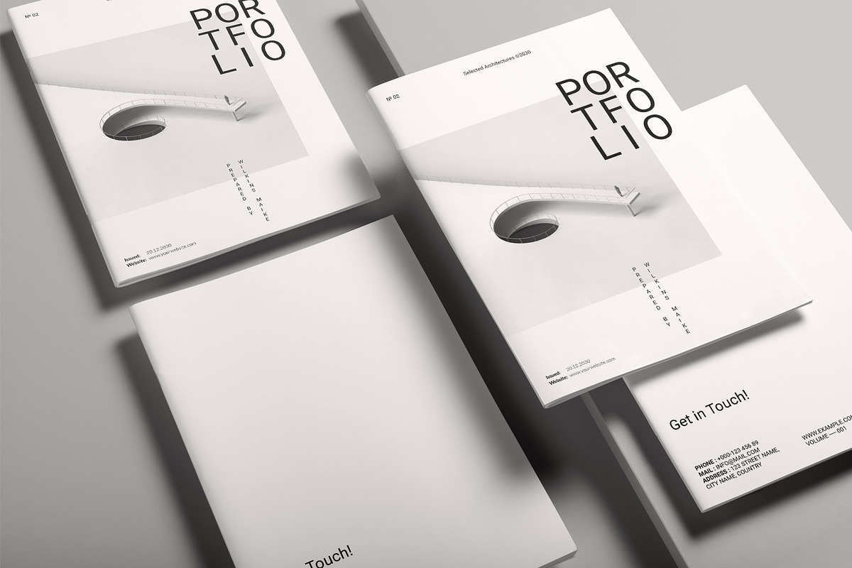 Architecture Portfolio Template, a Brochure Template by DesignCrest (Photo 14 of 18)