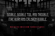 Brutal font bundle + 6 fonts + bonus, a Font by David is Creative (Thumbnail 5 of 5)