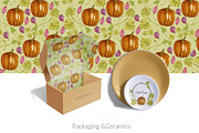 Cozy Fall Vibes Watercolor Elements, a Pattern Graphic by Sheikhadesign (Thumbnail 5 of 7)