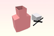 Perfume bottle favour -3d papercraft, a Print Template by PAPER amaze (Thumbnail 2 of 5)