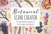 Botanical Scene Creator, a Product Mockup by Pixomize (Thumbnail 1 of 5)