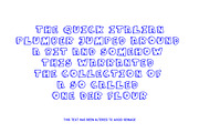 One Der Flour, a Handwritten Font by Supersimbo © (Thumbnail 3 of 5)