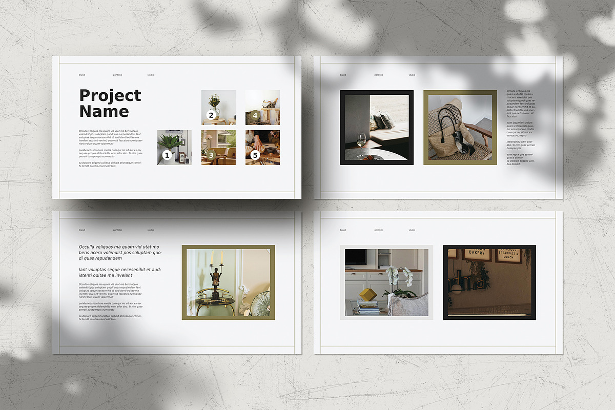 Portfolio Template, a Brochure Template by White Graphic (Photo 5 of 8)