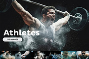 Athletes - 170 images., a Sports & Recreation Photo by Handmadefont (Thumbnail 1 of 17)