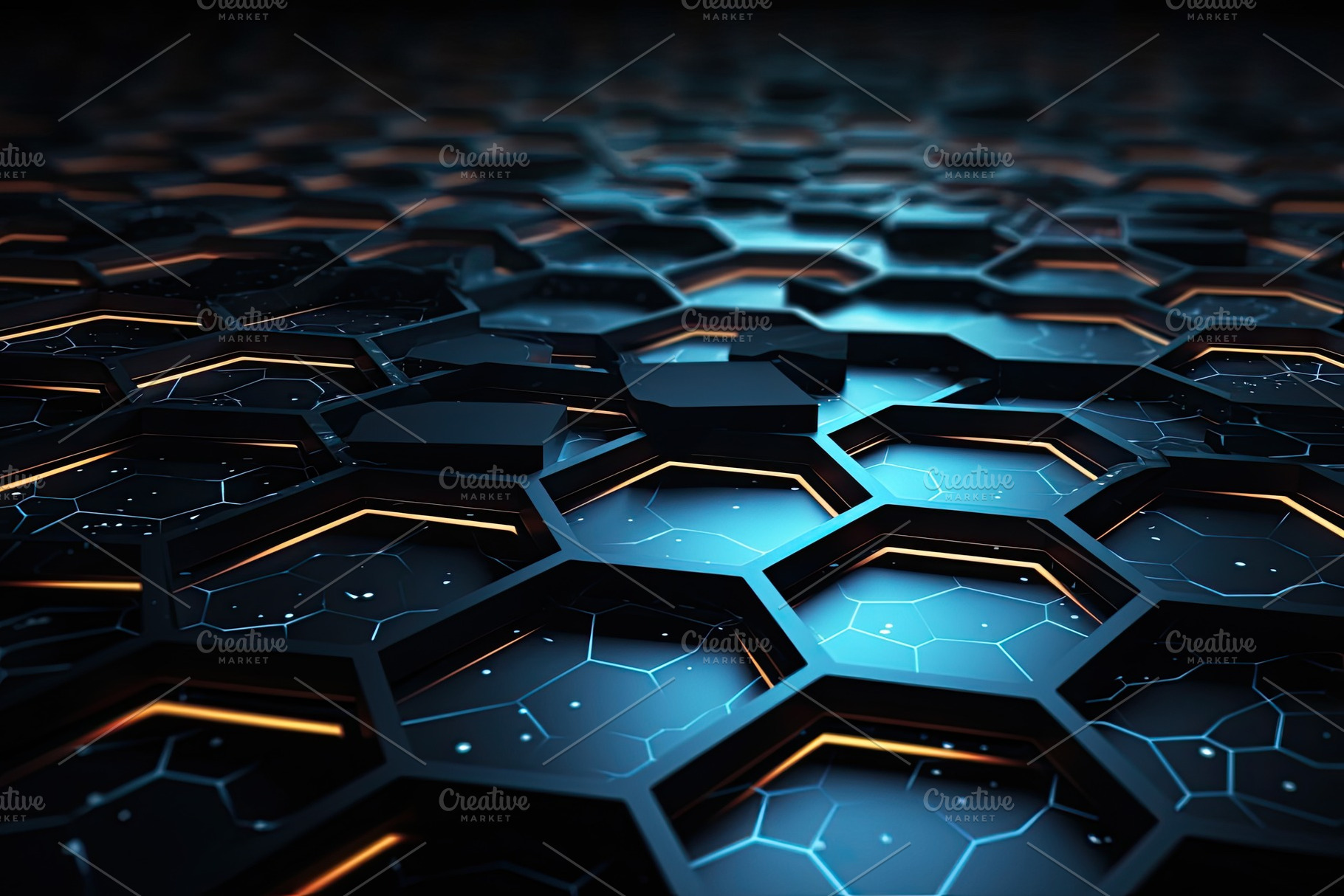 3d rendering of abstract technology, a Photo by Iftikhar Alam