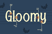 Kraper - Halloween Horror Font, a Serif Font by Pandeka Studio (Thumbnail 8 of 9)