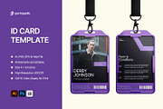 ID Card Template, a Card Template by Portocraft (Thumbnail 1 of 2)