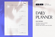 Undated Daily Planner / Printable, a Stationery Template by PickMimi (Thumbnail 1 of 4)