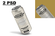 Beer Can Mockup, a Product Mockup by Designbuys (Thumbnail 1 of 4)