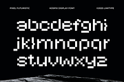 Kospix - Pixel Font, a Sans Serif Font by limitype (Thumbnail 4 of 15)